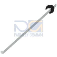 Shaft set, for rotary operating mechanism with door-coupling, Shaft 6 x 6 mm, Length 300 mm, accesso