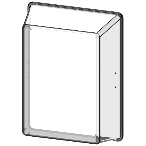 acc. circuit breaker 3WL2/3/5 perspex cover IP55, transp. for mount. on contr.cab. door