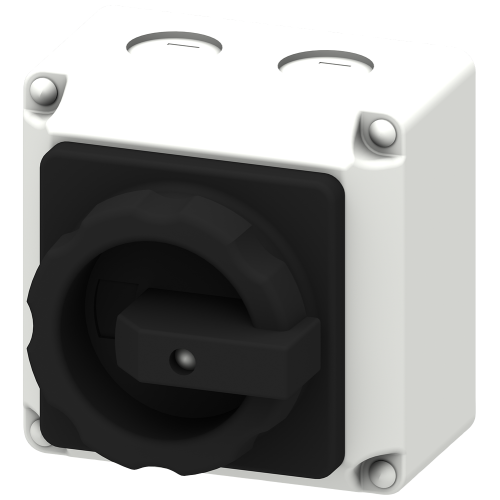 Switching device, 2-pole, 16 A, molded-plastic encapsulation with Actuating lever, accessory for Mai