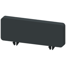 Labeling plate, without inscription, 10 units, accessories for main and emergency switching-off swit