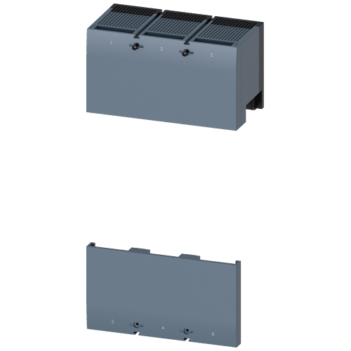 Terminal cover extended 3P, 1pc.