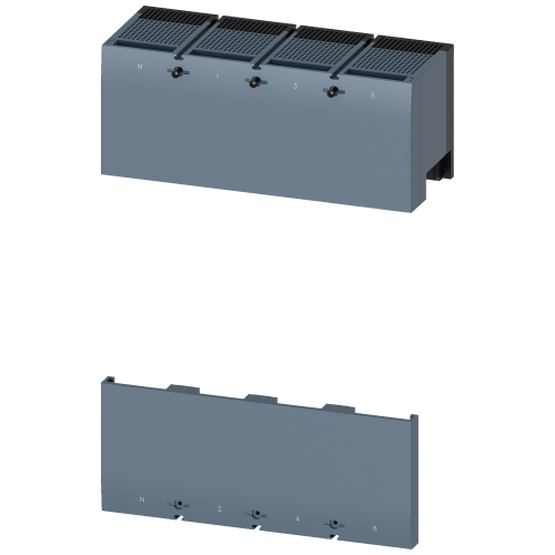 Terminal cover extended 4-pole 1 unit for 3VA55; 3VA65