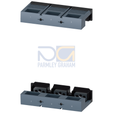 Nut keeper kit 3 units, inch threaded plate, top  bottom for 3VA55/65/66