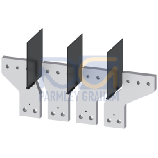 Front bus connectors broadened 4 units for 3VA55/65/66