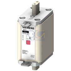 LV HRC fuse element, NH00, In: 100 A, gG, Un AC: 500 V, Un DC: 250 V, Combined indicator, Insulated