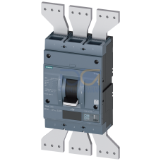 circuit breaker 3VA2 IEC Frame 1250 breaking capacity class H Icu=85 kA @ 415 V 3-pole, line protection ETU860,  LSIG, In=1250 A overload protectio...