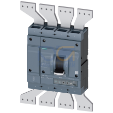 circuit breaker 3VA2 IEC Frame 1250 breaking capacity class C Icu=110 kA @ 415 V 4-pole, line protection ETU330,  LIG, In=1250 A overload protectio...