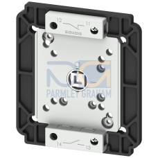Auxiliary switch, 1NO+1NC 20-150ms leading, for four-hole front mounting, for floor mounting and encapsulated switches, accessory for main and emergen