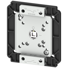 Auxiliary switch, 1 NO+1 NC, 20-150 ms leading, for four-hole/front mounting