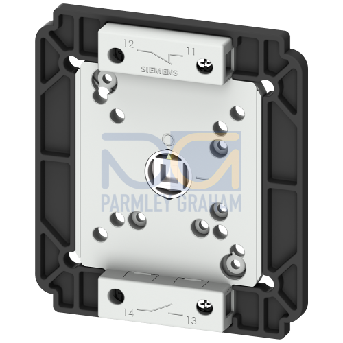 Auxiliary switch, 1NO+1NC 20-150ms leading, for four-hole front mounting, for floor mounting and encapsulated switches, accessory for main and emergen