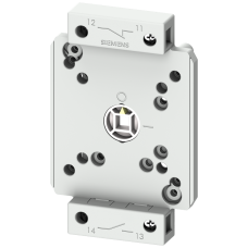 Auxiliary switch, 1 NO+1 NC, 20-150 ms leading, for four-hole/front mounting
