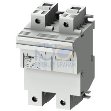 SENTRON, cylindrical fuse holder, 22 x 58 mm, 2-pole, In: 100 A, Un AC: 690 V