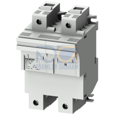 SENTRON, cylindrical fuse holder, 22x58 mm, 1P+N, In: 100 A, Un AC: 690 V, LED signal detector