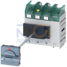 SENTRON, switch disconnector 3LD5 UL, main control switch, 4-pole, approved
