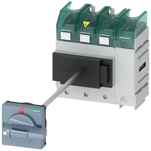 SENTRON, switch disconnector 3LD5 UL, main control switch, 4-pole, approved