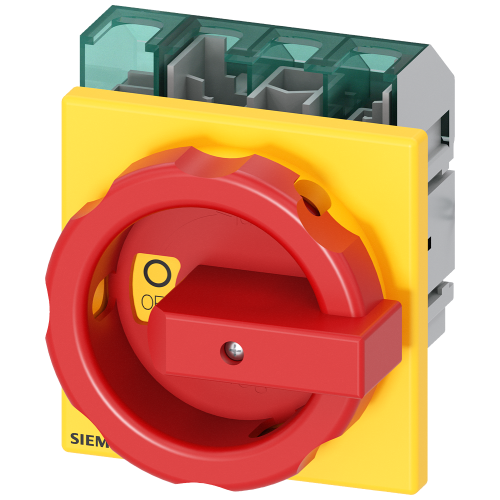 SENTRON, switch disconnector 3LD5 UL, EMERGENCY OFF switch, 4-pole, approved