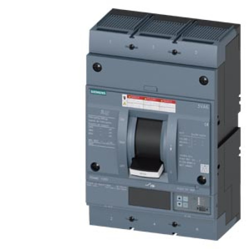 Circuit breaker 3VA6 UL frame 800 breaking capacity class C 100 kA @ 480 V 3-pole