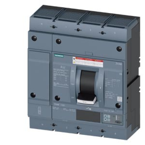 Circuit breaker 3VA6 UL frame 800 breaking capacity class C 100 kA @ 480 V 4-pole