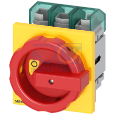 SENTRON, switch disconnector 3LD5 UL, EMERGENCY OFF switch, 3-pole, approved