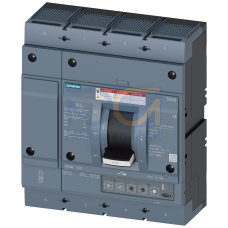 Circuit breaker 3VA6 UL frame 800 breaking capacity class H 65 kA @ 480 V 4-pole