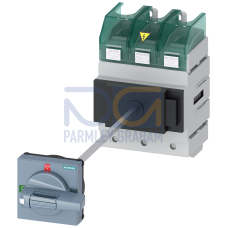 SENTRON, switch disconnector 3LD5 UL, main control switch, 3-pole, approved