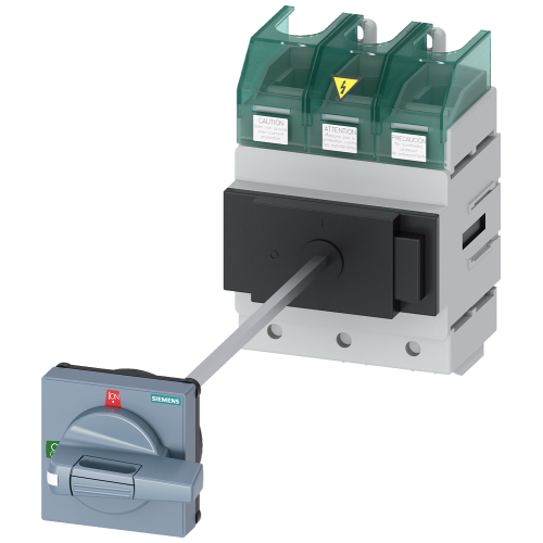 SENTRON, switch disconnector 3LD5 UL, main control switch, 3-pole, approved