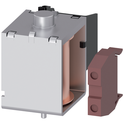 Closing coil (CC) 5% OP, 24-30 V DC for momentary duty, with disconnect switch