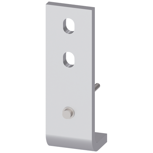 Front connection DIN 43673 double hole, top and bottom, size 1, up to 1000 A