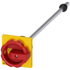 DOOR-COUP. ROT. OPERAT. MECH. YEL/RED