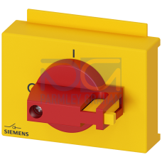 Accessory for 3KD0 size 01 direct operating mechanism, red/yellow, 3-pole, can be locked