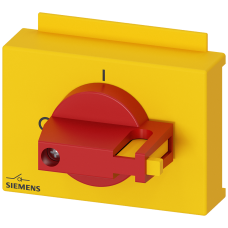 Accessory for 3KD0 size 01 direct operating mechanism, red/yellow, 3-pole, can be locked