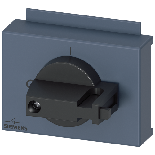 Accessory for 3KD0 size 01 direct operating mechanism, gray, 3-pole, can be locked