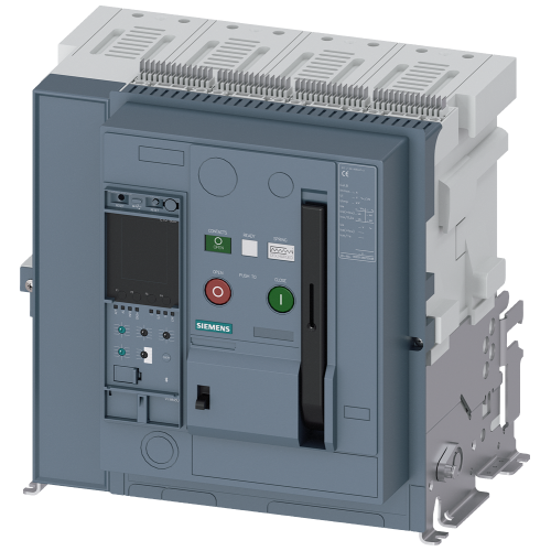 Withdrawable circuit breaker without guide frame, IEC 60947-2, frame size 1, 4-poles, N-pole left, In=800A up to 690V AC 50/60Hz, breaking capacity...