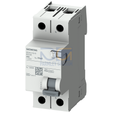 RCCB, 2-pole, type AC, In: 63 A, 30 mA, Un AC: 230 V