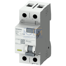 RCCB, 2-pole, type AC, In: 63 A, 100 mA, Un AC: 230 V