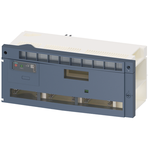 Switch connector with fuses In-line design, pluggable NH3 630 A, 4-pole AC23B 500V , 55 (AC500V) kA motor drive operating