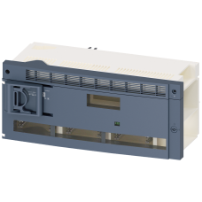 Switch connector with fuses In-line design, pluggable NH2 400 A, 4-pole AC23B 500V , 55 (AC500V) kA manual operating