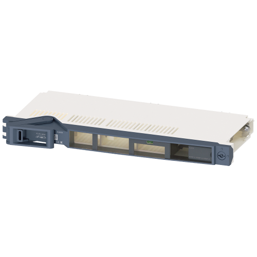 Switch connector with fuses In-line design, pluggable NH00 160 A, 3-pole AC23A 500V , 120 (AC500V) kA manual operating Fuse monitoring EFM 10