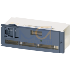 Switch connector with fuses In-line design, pluggable NH2 400 A, 3-pole AC23A 500V , 120 (AC500V) kA manual operating