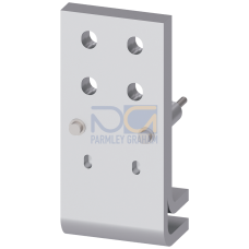 Front connection DIN 43673 double hole, bottom, 1 unit for size 2, 2500 A