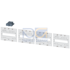 Retrofit kit voltage tap below, breaking capacity E, size 3, 4-pole