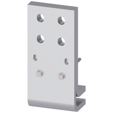 Front connection DIN 43673 double hole, top and bottom, size 2, 2500 A