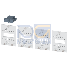 Retrofit kit voltage tap below, breaking capacity N, S, M, H, C, size 2, 4-pole