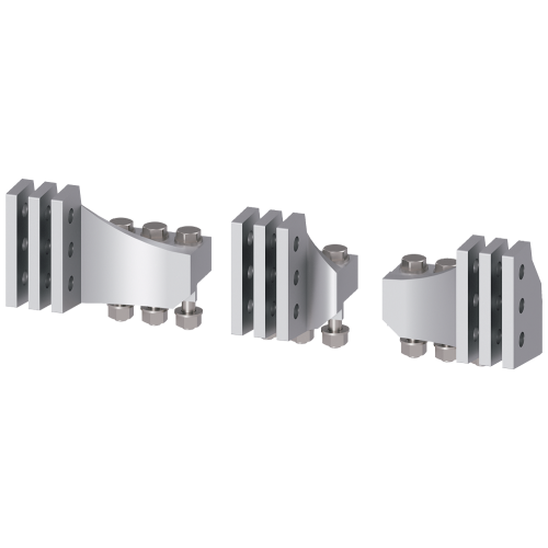 Rear vertical main connections, top or bottom, size 1, 1250-2000 A