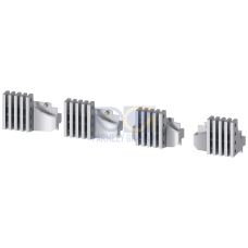 Rear vertical main connections, bottom, size 3, 6300 A