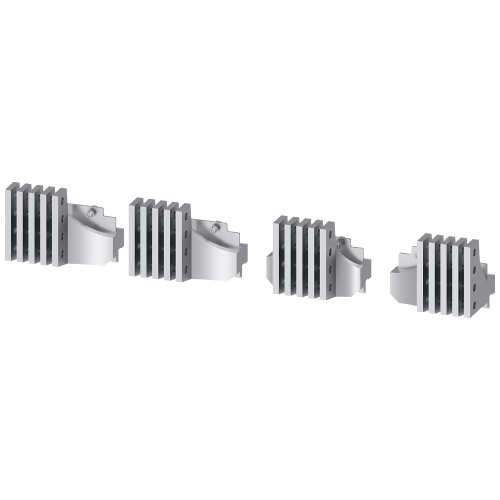 Rear vertical main connections, bottom, size 3, 6300 A
