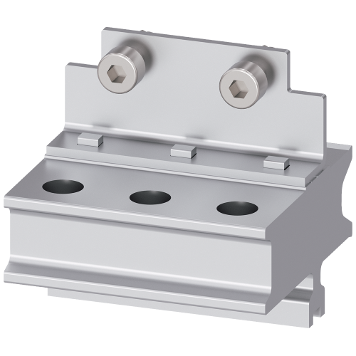 Rear horizontal main connections, top or bottom, size 2, 3200 A