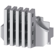 Rear vertical main connections, top or bottom, size 3, up to 5000 A