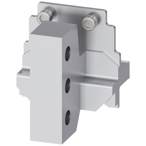 Rear vertical main connections, top or bottom, size 2