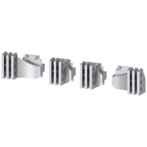 Rear vertical main connections, top or bottom, size 2, 4000 A